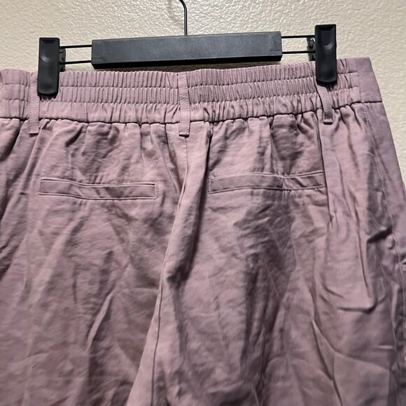 A New Day Mauve Pink Trouser Slacks Workwear Business Mid Rise Flat Front Sz 10 - Picture 6 of 9